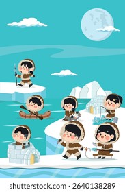 Snow Squad Adventure Kids Cartoon arctic