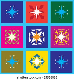 snow stars