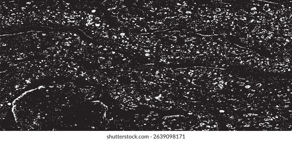 Snow, stars, fairy twinkling lights, rain drops on black background. Abstract vector noise. Small particles of debris and dust. Distressed uneven grunge texture overlay.