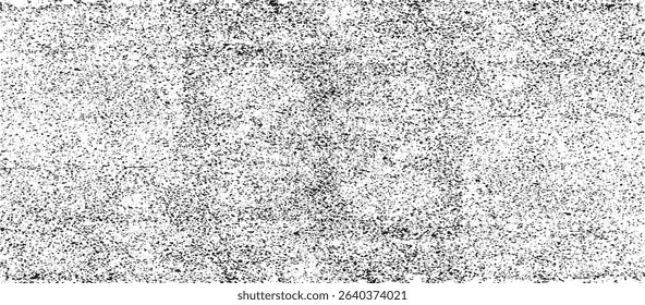 Snow, stars, fairy twinkling lights, rain drops on black background. Abstract vector noise. Small particles of debris and dust. Distressed uneven grunge texture overlay.