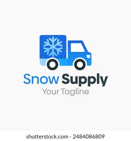 Snow Supply Logo Vector Template Design. Good for Business, Startup, Agency, and Organization
