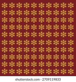 SNOW SYMBOL PATTERN CHRISTMAS THEME, CHRISTMAS THEME RED AND GOLD