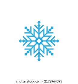 a snow symbol vector illustration