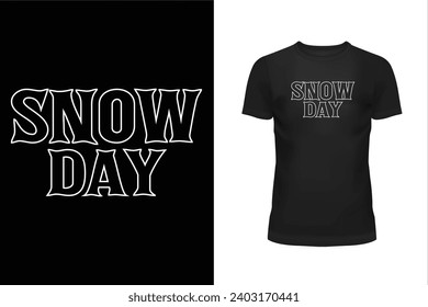 Snow t shirt, Snow day t shirt design, Holiday t shirt design, T shirt design, Winter sports