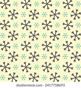 Diseño de patrones de moda de nieve hermoso fondo de ilustración de vector extensible