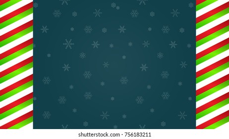 Snow vector. free space for text.