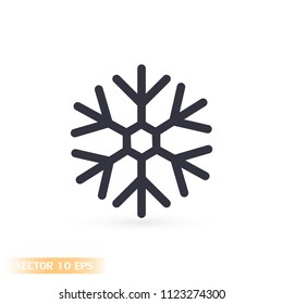 Snow vector icon