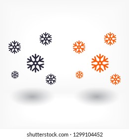 Snow vector icon