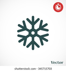 snow  vector icon 