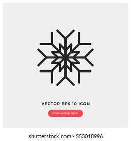 Snow vector icon