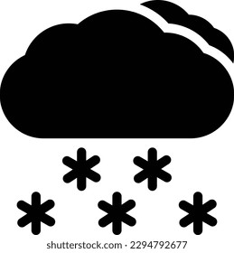 snow vector icon for download