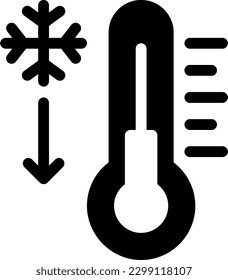 snow Vector illustration on a transparent background. Premium quality symmbols. Glyphs vector icons for concept and graphic design.