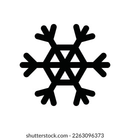 Snow Vector Logo Design Template