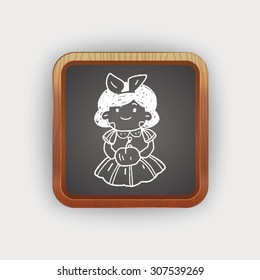 snow white doodle