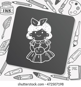 snow white doodle
