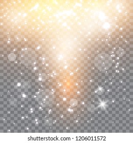 Nieve y viento en un fondo transparente. Elemento decorativo de degradado blanco.ilustración vectorial. invierno y nieve con niebla. viento y niebla.