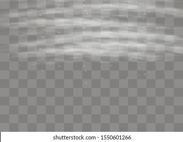 Snow and wind on a transparent background. White gradient decorative element.vector illustration. winter and snow with fog. wind and fog.