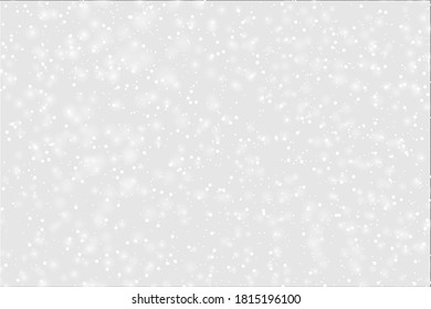 Schnee und Wind auf transparentem Hintergrund. Weißer Farbverlauf-Dekorationselement.Vektorgrafik. Winter und Schnee mit Nebel. Wind und Nebel.