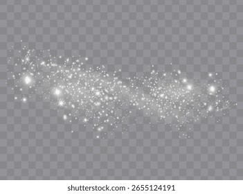 Snow and wind on a transparent background. White gradient decorative element.vector illustration. winter and snow with fog. wind and fog.