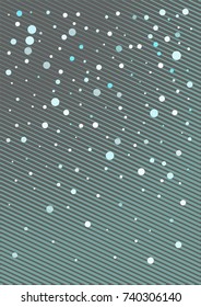 Snow Winter Confetti Background. Business Holidays Cover or Banner. Festive Ads, Poster or Card Background. Snow Winter Christmas or New Year Confetti. Festive Decoration, Frame, Cool Snowball Border.