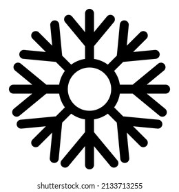 Schnee im Winter, bearbeitbarer Schlaganfall. am besten für Web, Banner, Flayer oder Anwendung. Vektorgrafik EPS10-Dateiformat