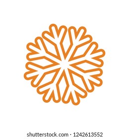 Snow winter icon