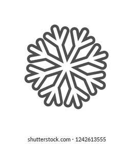 Snow winter icon