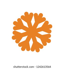 Snow winter icon
