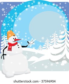 The snowball has caught the greatest snowflake for you