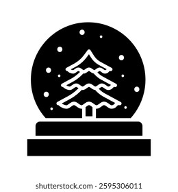 Snowball icon on white background