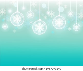 snowball snowflake light bokeh background