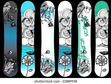 snowboard design