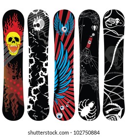 Snowboard design pack