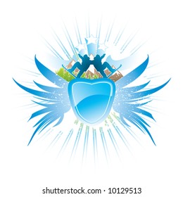 Snowboard Emblem