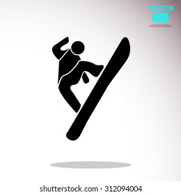 Snowboard icon