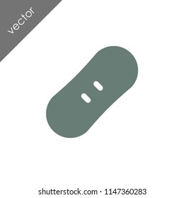 snowboard icon - illustration