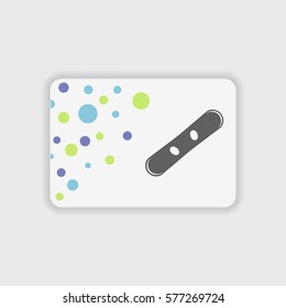 snowboard  icon illustration isolated vector sign symbol