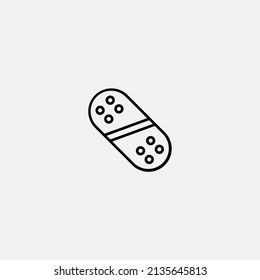 Snowboard icon sign vector,Symbol, logo illustration for web and mobile