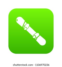 Snowboard icon. Simple illustration of snowboard vector icon for web
