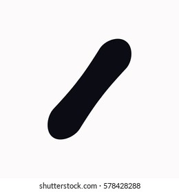 Snowboard  icon. Vector design.