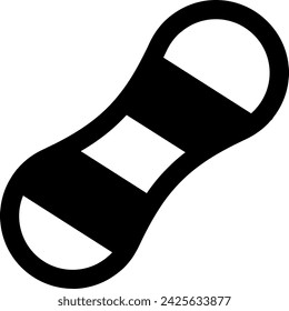 snowboard icon vector illustration asset element