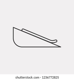Snowboard Modern Simple UI Vector Icon