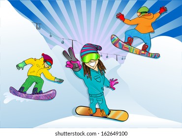 Snowboard Season Opening