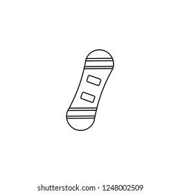 Snowboard Simple Icon