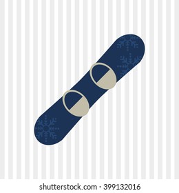 snowboard sport design, vector illustration