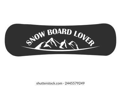 Snowboard Typography Design, Snowboarding Typographic Art, Snowboard Lover Typographic Illustration, Typography for Snowboarders, Snowboarding Typography, Typographic Artwork