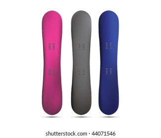 snowboard vector