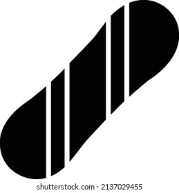Design-Illustration für Snowboard-Vektorsymbol