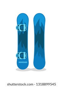 Snowboard vector illustration