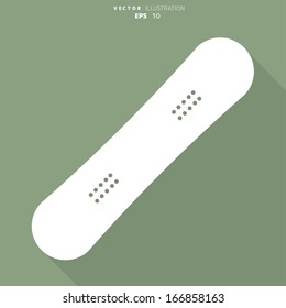Snowboard web icon